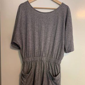 Gray Romper, Size L